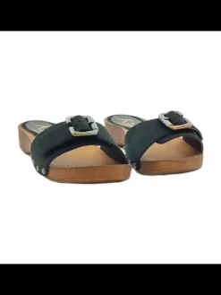 Kiara Shoes ZOCCOLI BASSI IN CAMOSCIO... Nero Hot