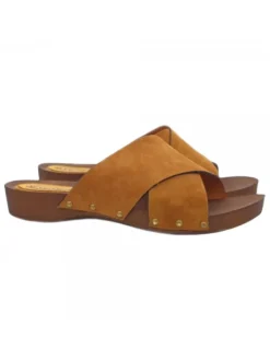 Kiara Shoes ZOCCOLI BASSI MARRONI CON... Marrone Clearance