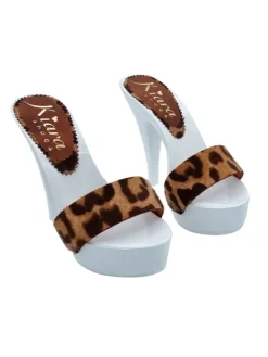 Kiara Shoes ZOCCOLI BIANCHI CON FASCIA... Outlet
