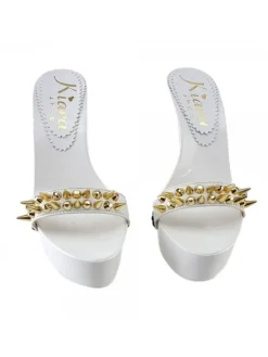 Kiara Shoes ZOCCOLI BIANCHI CON PUNTE... BIANCO Online