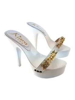 Kiara Shoes ZOCCOLI BIANCHI CON PUNTE... BIANCO Online