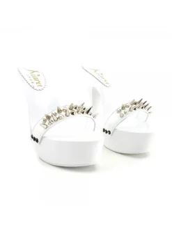 Kiara Shoes ZOCCOLI BIANCHI CON PUNTE... BIANCO Discount