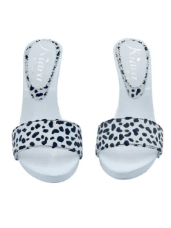 Kiara Shoes ZOCCOLI BIANCHI CON STAMPA... Outlet