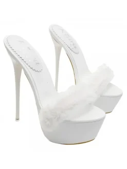 Kiara Shoes ZOCCOLI BIANCHI IN VERNICE... BIANCO Online