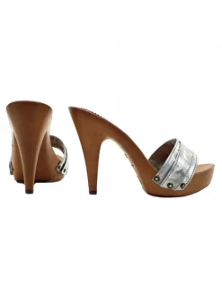 Kiara Shoes ZOCCOLI CAMOUFLAGE ... Argento Clearance