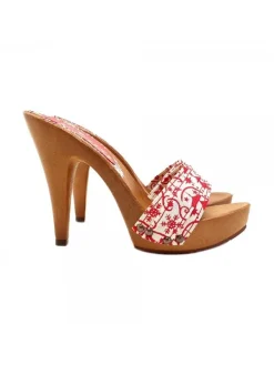 Kiara Shoes ZOCCOLI CHRISTMAS EDITION... Rosso Outlet