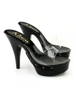 Kiara Shoes ZOCCOLI CINDERELLA NERI Hot