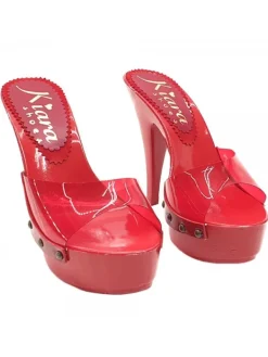 Kiara Shoes ZOCCOLI CINDERELLA ROSSI Rosso Hot