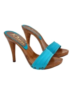 Kiara Shoes ZOCCOLI COLOR ... Turchese Outlet