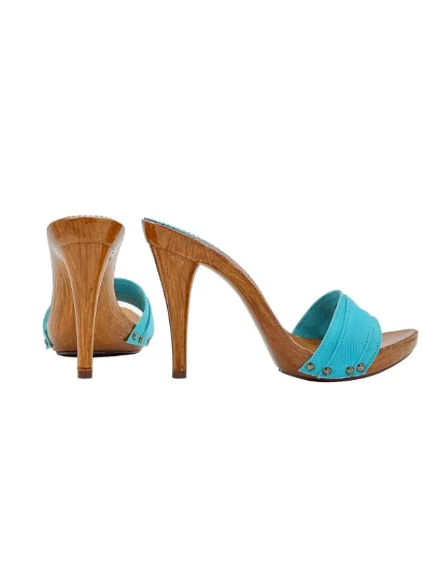 Kiara Shoes ZOCCOLI COLOR ... Turchese Outlet