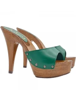 Kiara Shoes ZOCCOLI COLOR BOSCO... Verde New