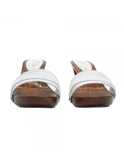 Kiara Shoes ZOCCOLI COMODI BIANCHI IN... BIANCO Discount