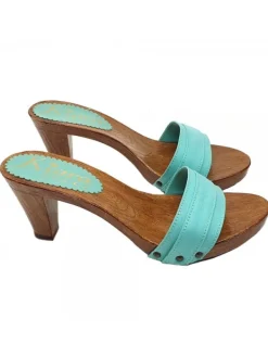 Kiara Shoes ZOCCOLI COMODI VERDE... SMERALDO Clearance