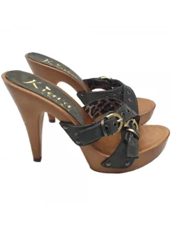 Kiara Shoes ZOCCOLI CON FASCE ... Verde Hot