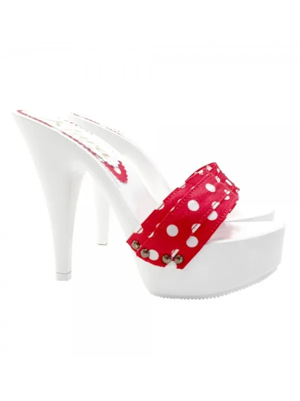 Kiara Shoes ZOCCOLI CON FASCIA A POIS... New