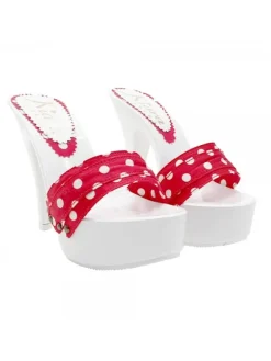Kiara Shoes ZOCCOLI CON FASCIA A POIS... New