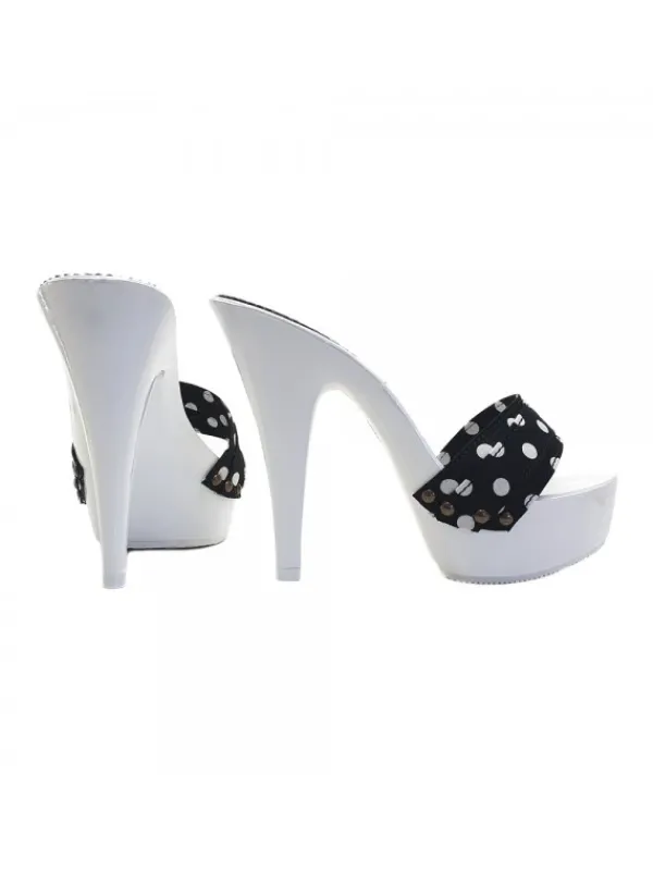 Kiara Shoes ZOCCOLI CON FASCIA NERA A... Nero