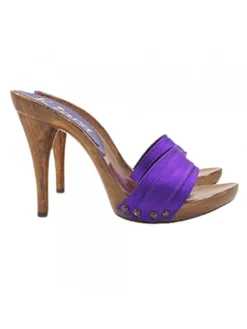 Kiara Shoes ZOCCOLI CON FASCIA E... VIOLA Clearance
