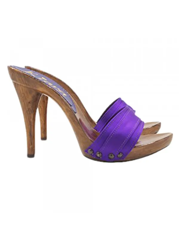 Kiara Shoes ZOCCOLI CON FASCIA E... VIOLA Clearance