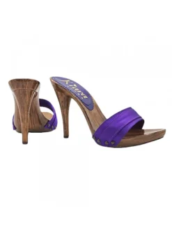 Kiara Shoes ZOCCOLI CON FASCIA E... VIOLA Clearance