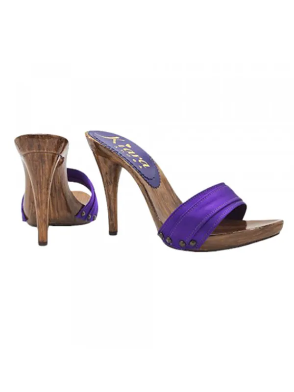 Kiara Shoes ZOCCOLI CON FASCIA E... VIOLA Clearance