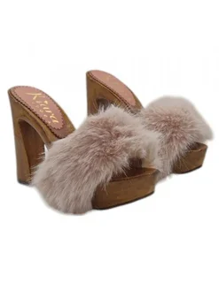 Kiara Shoes ZOCCOLI CON TACCO 12.5 CM |... Rosa Outlet