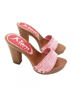 Kiara Shoes ZOCCOLI DA DONNA CON FASCIA... Rosso Sale