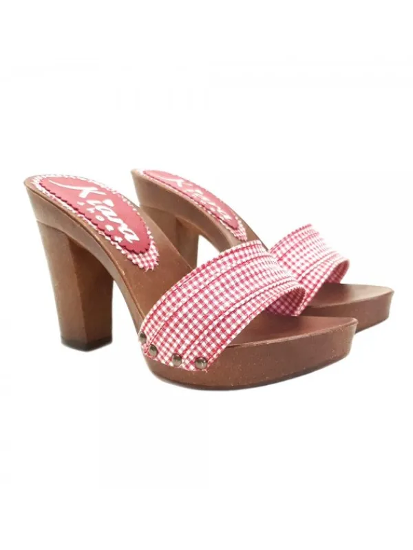 Kiara Shoes ZOCCOLI DA DONNA CON FASCIA... Rosso Sale