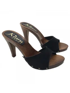 Kiara Shoes ZOCCOLI DA DONNA CON FASCIA... Nero