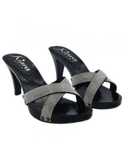 Kiara Shoes ZOCCOLI DA DONNA CON STRASS... Nero Online