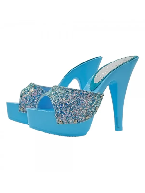 Kiara Shoes ZOCCOLI DONNA AZZURRI... Azzurro New
