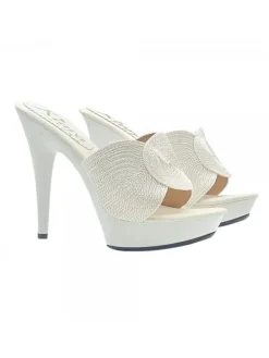 Kiara Shoes Zoccoli Donna BIANCHI... BIANCO Sale