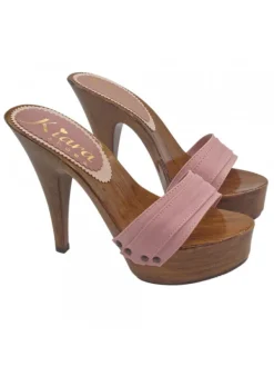 Kiara Shoes Zoccoli Donna con... Rosa Hot