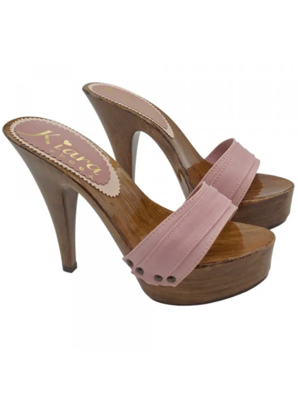 Kiara Shoes Zoccoli Donna con... Rosa Hot