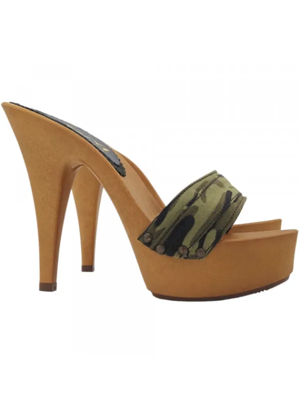 Kiara Shoes Zoccoli donna tacco 13cm |... Sale