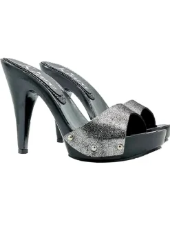 Kiara Shoes ZOCCOLI ELEGANTI ARGENTO... Nero Hot