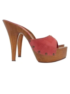 Kiara Shoes ZOCCOLI IN CAMOSCIO... Sale
