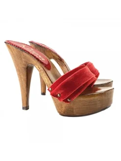 Kiara Shoes ZOCCOLI IN VELLUTO ... Rosso Best