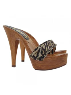 Kiara Shoes ZOCCOLI LEOPARDATI ALTI Outlet