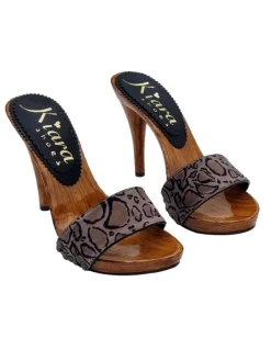 Kiara Shoes ZOCCOLI LEOPARDATI CON... Online