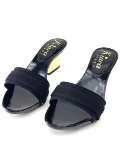 Kiara Shoes ZOCCOLI NERI COMODI CON... Nero Discount