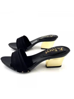 Kiara Shoes ZOCCOLI NERI COMODI CON... Nero Discount