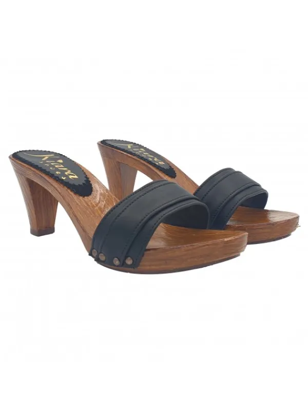 Kiara Shoes ZOCCOLI NERI COMODI IN... Nero Online