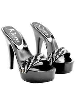 Kiara Shoes ZOCCOLI NERI CON FASCIA... Nero Sale