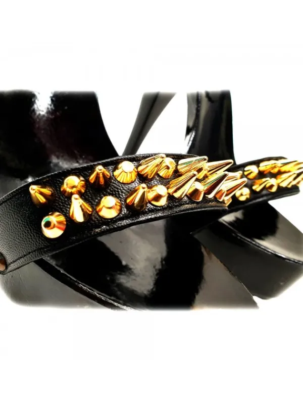 Kiara Shoes ZOCCOLI NERI CON PUNTE Outlet