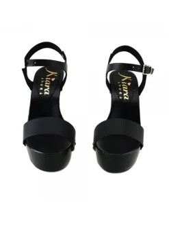 Kiara Shoes ZOCCOLI NERI IN PELLE Nero Sale