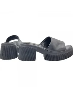 Kiara Shoes ZOCCOLI NERI IN PELLE CON... Nero Online