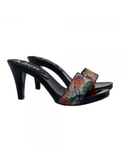 Kiara Shoes ZOCCOLI NERI LACCATI CON... Discount