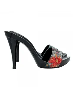 Kiara Shoes ZOCCOLI NERI LACCATI TOMAIA... Nero Best