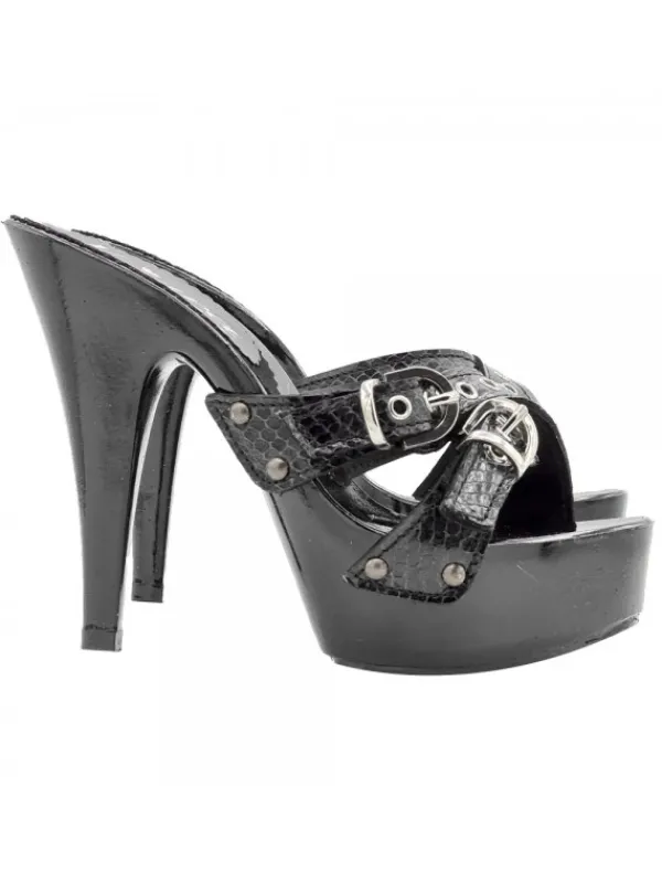 Kiara Shoes ZOCCOLI NERI "EFFETTO... Nero New